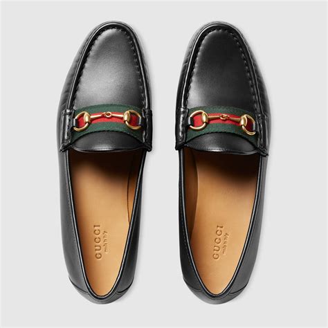 gucci feather loafers|Gucci leather loafers women.